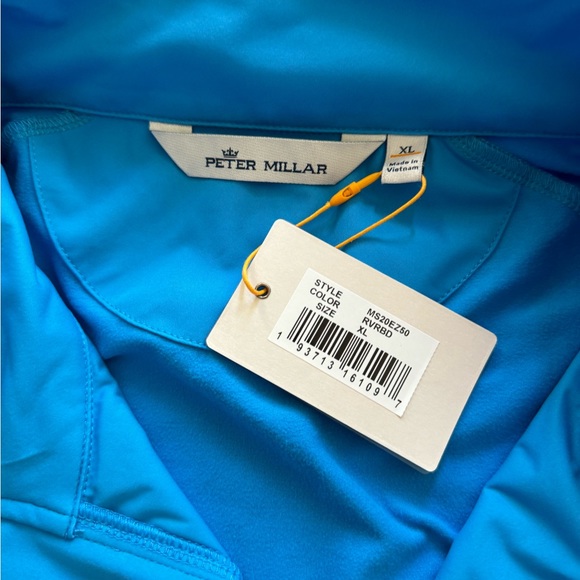 Peter Millar Merge Stretch Hybrid
Quilted Water Resistant Jacket Men's XL
Blue - Picture 7 of 7